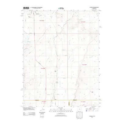 2013 Map of Florence SE, 2013 Print