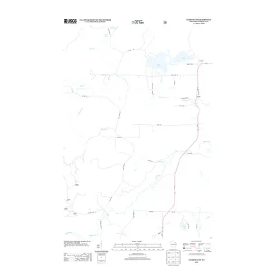 2013 Map of Florence SW, 2013 Print