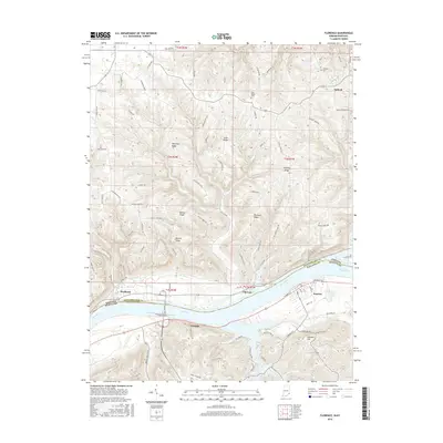 2016 Map of Florence, 2016 Print