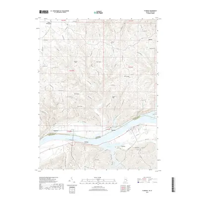 2019 Map of Florence, 2019 Print