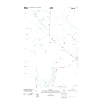 2013 Map of Florence West, 2013 Print