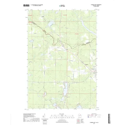 2018 Map of Florence West, 2018 Print