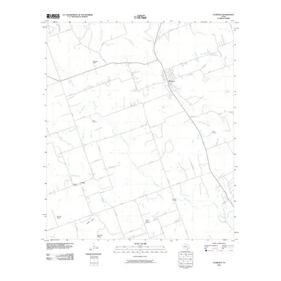 2010 Map of Florence, 2010 Print