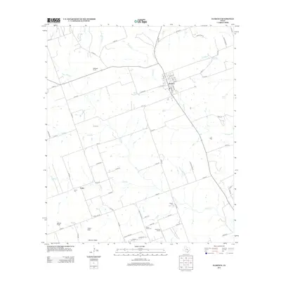 2013 Map of Florence, 2013 Print