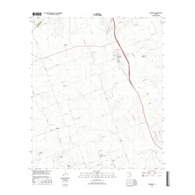 2016 Map of Florence, 2016 Print