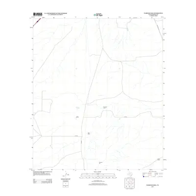 2012 Map of Florenzo Hill, 2012 Print
