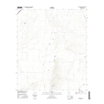 2016 Map of Florenzo Hill, 2016 Print