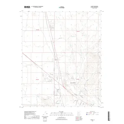 2018 Map of Flores, 2018 Print