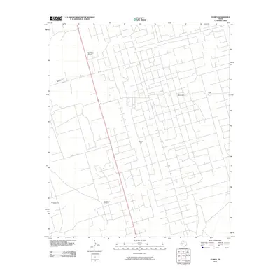 2010 Map of Florey, 2010 Print