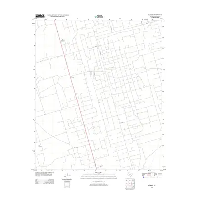 2012 Map of Florey, 2012 Print