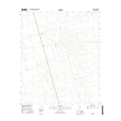 2016 Map of Florey, 2016 Print