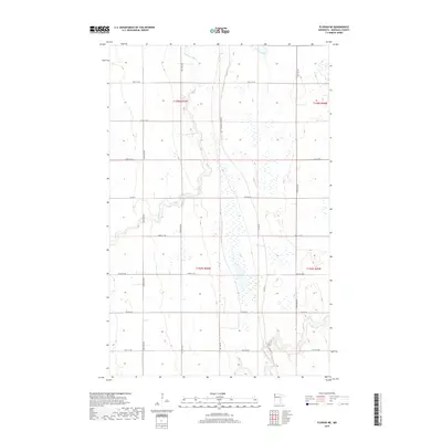 2019 Map of Florian NE, 2019 Print