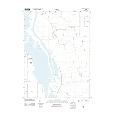 2012 Map of Florid, 2012 Print