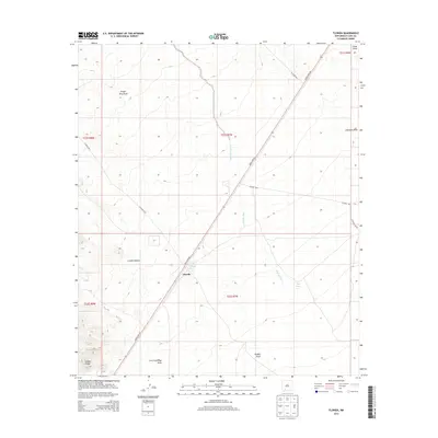 2013 Map of Florida, 2013 Print