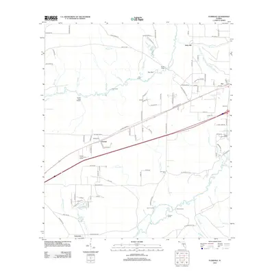 2012 Map of Floridale, 2012 Print
