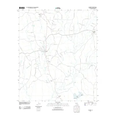 2012 Map of Florien, 2012 Print