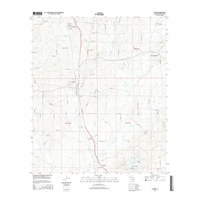 2015 Map of Florien, 2015 Print