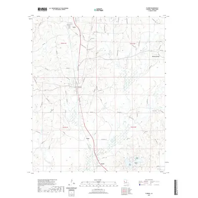 2020 Map of Florien, 2020 Print