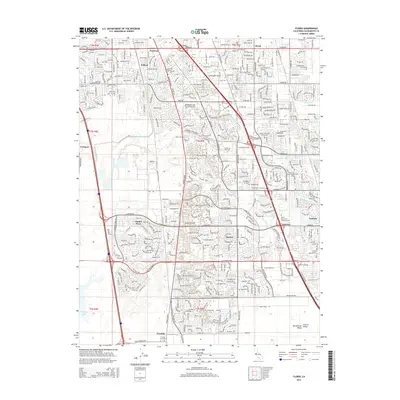 2015 Map of Florin, 2015 Print