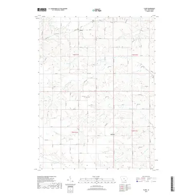 2018 Map of Floris, 2018 Print