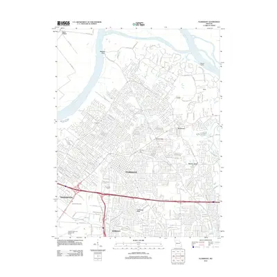 2012 Map of Florissant, 2012 Print