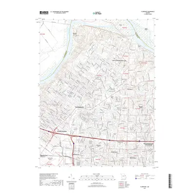 2017 Map of Florissant, 2017 Print