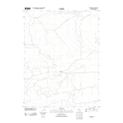 2012 Map of Flournoy, 2012 Print
