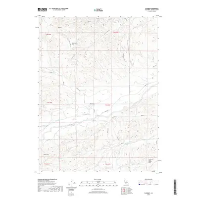 2018 Map of Flournoy, 2018 Print