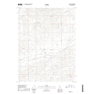 2021 Map of Flournoy, 2021 Print
