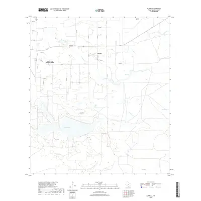 2019 Map of Flowella, 2019 Print