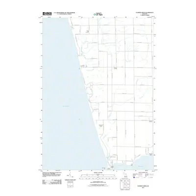 2011 Map of Flower Creek, 2011 Print
