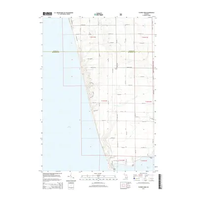 2014 Map of Flower Creek, 2014 Print