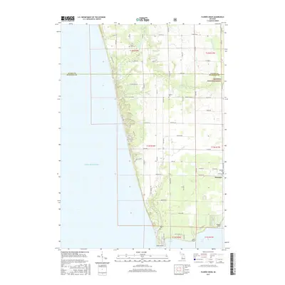 2017 Map of Flower Creek, 2017 Print