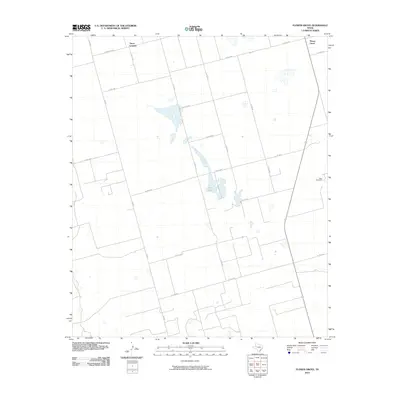 2010 Map of Flower Grove, 2010 Print