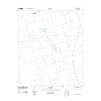 2012 Map of Flower Grove, 2012 Print
