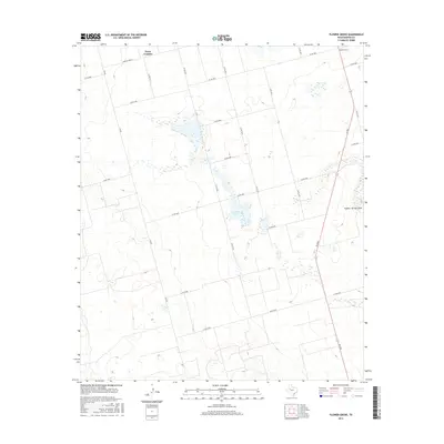 2016 Map of Flower Grove, 2016 Print