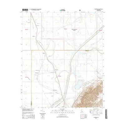2015 Map of Floweree, 2015 Print