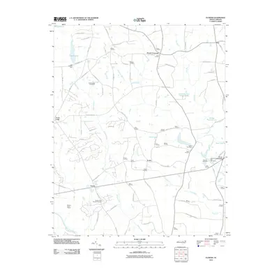 2010 Map of Flowers, 2010 Print