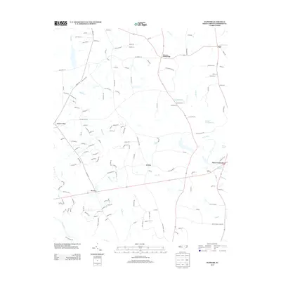 2013 Map of Flowers, 2013 Print