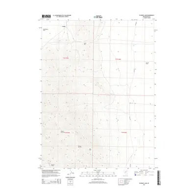 2015 Map of Flowery Lake, 2015 Print