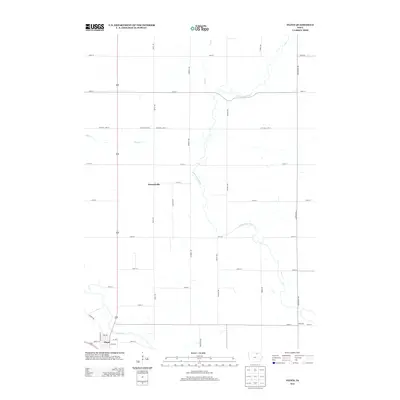 2013 Map of Floyd, 2013 Print