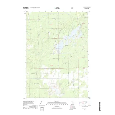 2019 Map of Floyd Lake, 2019 Print
