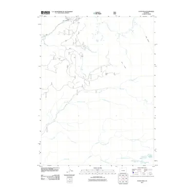 2011 Map of Floyd Peak, 2011 Print