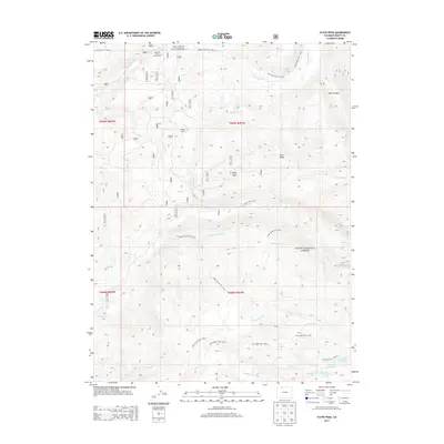 2013 Map of Floyd Peak, 2013 Print