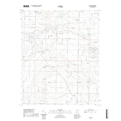 2020 Map of Floyd, 2020 Print
