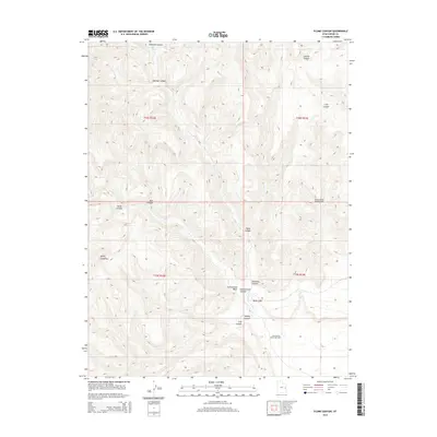2014 Map of Flume Canyon, 2014 Print