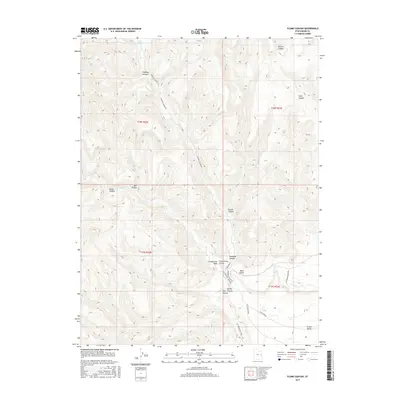 2017 Map of Flume Canyon, 2017 Print