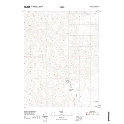 2020 Map of Flume Canyon, 2020 Print