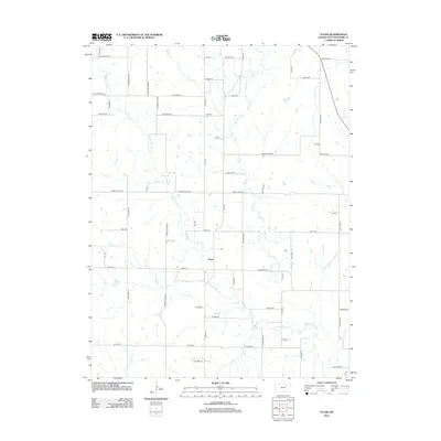 2012 Map of Flush, 2012 Print