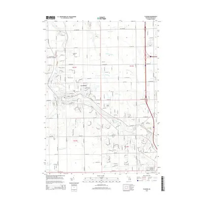 2014 Map of Flushing, 2014 Print